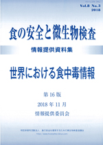 会誌「食の安全と微生物検査」 第5巻 第4号