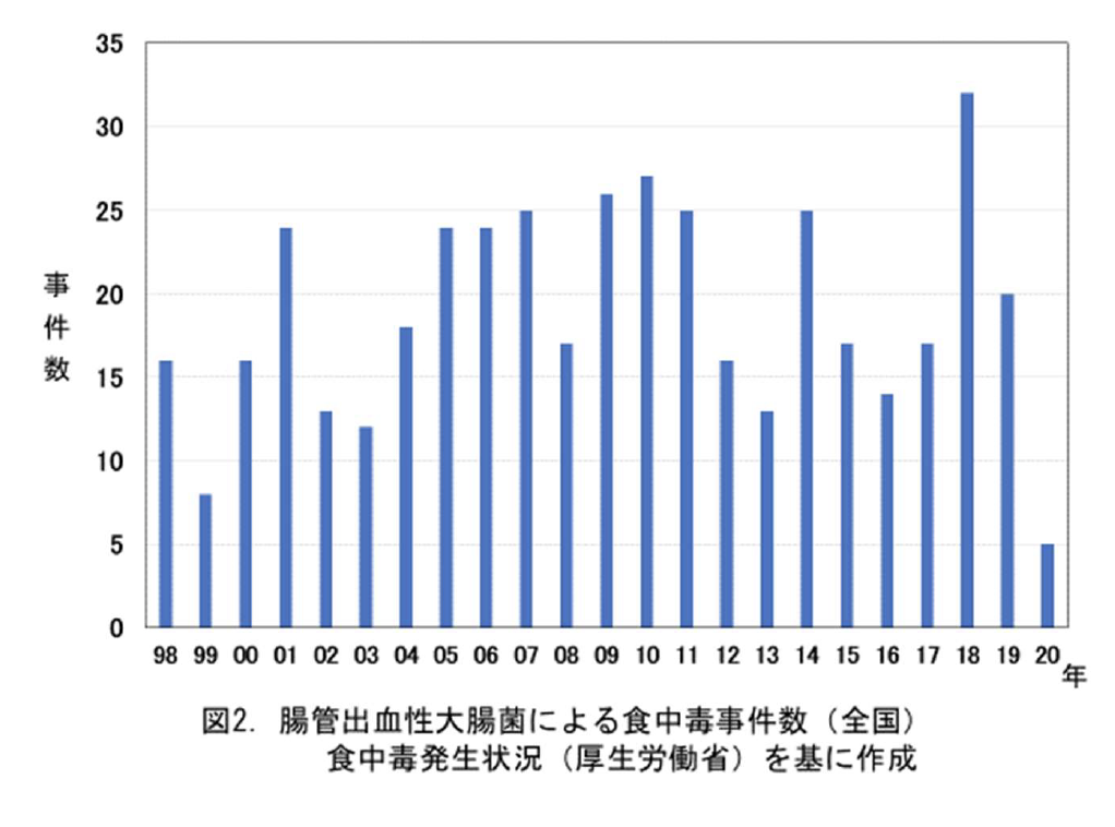 腸管出血性大腸菌による食中毒・感染症：スライド2