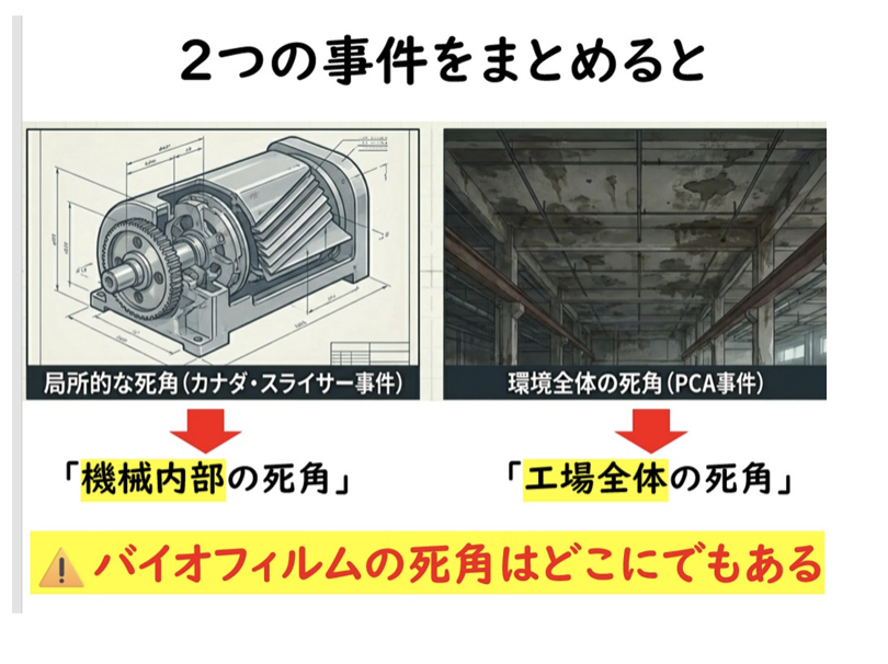 図：2つの事件をまとめると